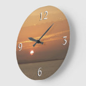 Sunrise over Aruba I Caribbean Seascape Grote Klok (Hoek)