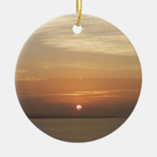 Sunrise over Aruba II Caraïben Seascape Keramisch Ornament