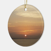 Sunrise over Aruba II Caraïben Seascape Keramisch Ornament (Links)