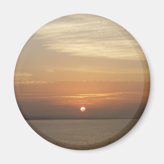 Sunrise over Aruba II Caraïben Seascape Magneet (Voorkant)