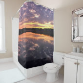 Sunrise Over Bear Lake Douchegordijn (In situ)