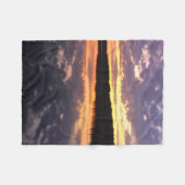 Sunrise Over Bear Lake Fleece Deken (Voorkant (Horizontaal))