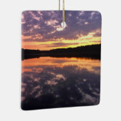 Sunrise Over Bear Lake Keramisch Ornament (Rechts)