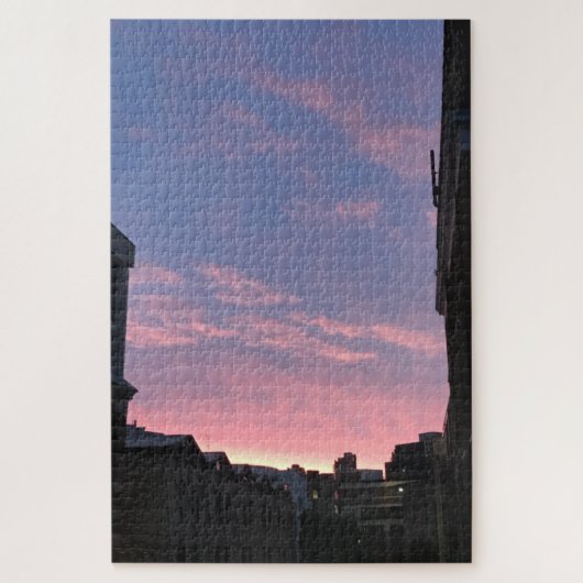 Sunrise Over Clerkenwell Londen Verenigd Koninkrij Legpuzzel (Verticaal)