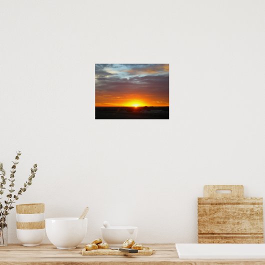 Sunrise over Colorado Poster (Keuken)