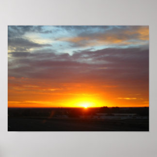 Sunrise over Colorado Poster