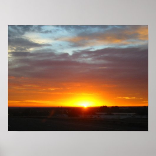 Sunrise over Colorado Poster (Voorkant)