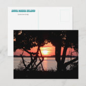 Sunrise over de baai briefkaart (Voorkant / Achterkant)