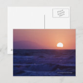 Sunrise over de baai van Malaga Briefkaart (Voorkant / Achterkant)