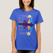 Sunrise over de bergen #1 t-shirt (Voorkant)