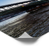 Sunrise over de brug Bir-Hakeim in de winter - Par Poster (Hoek)