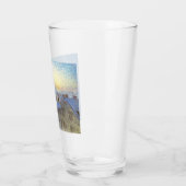 Sunrise over de daken (door Eugène Jansson) Glas (Links)