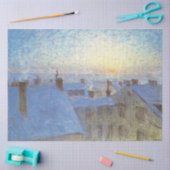 Sunrise over de daken (door Eugène Jansson) Tissuepapier (Craft)