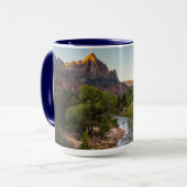 Sunrise Over de Watchman Mok (Voorkant links)