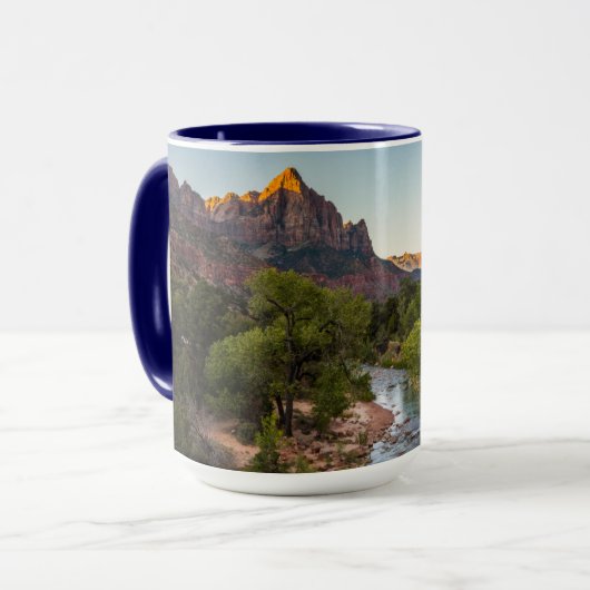 Sunrise Over de Watchman Mok (Voorkant links)