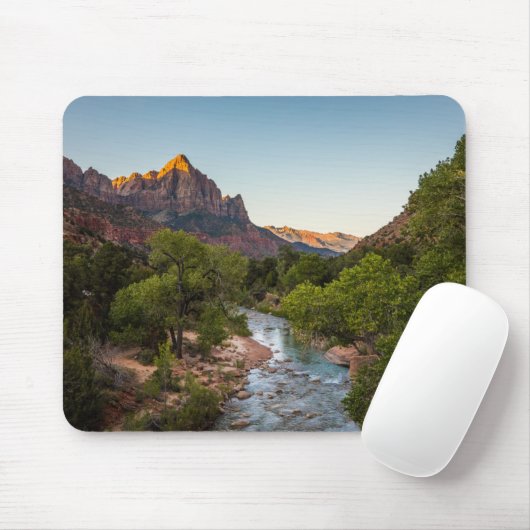 Sunrise Over de Watchman Muismat (Met muis)