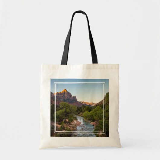 Sunrise Over de Watchman Tote Bag (Voorkant)