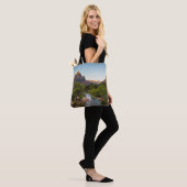 Sunrise Over de Watchman Tote Bag (Op model)