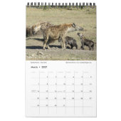 Sunrise over de Wildli-kalender van Kenia (één pag Kalender (Mar 2027)