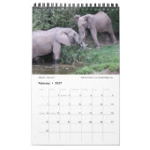 Sunrise over de Wildli-kalender van Kenia (één pag Kalender (Feb 2027)