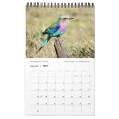 Sunrise over de Wildli-kalender van Kenia (één pag Kalender (Jan 2027)