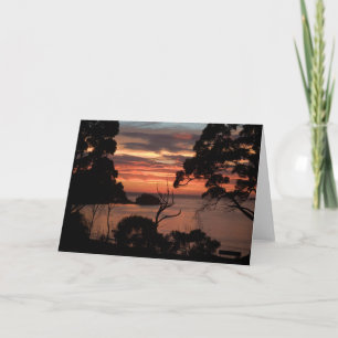 Sunrise over Freycinet NP Kaart