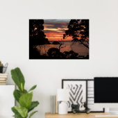 Sunrise Over Freycinet Np Poster (Thuiskantoor)