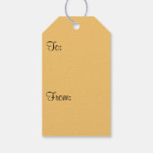 Sunrise over het landschap St. George Utah Cadeaulabel (Achterkant)