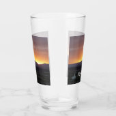 Sunrise over het landschap St. George Utah Glas (Rechts)