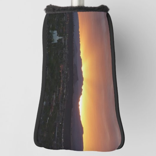 Sunrise over het landschap St. George Utah Golfheadcover (Draai 90)
