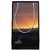 Sunrise over het landschap St. George Utah Klein Cadeauzakje (Voorkant)