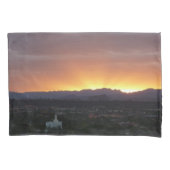 Sunrise over het landschap St. George Utah Kussensloop (Voorkant)