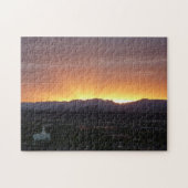 Sunrise over het landschap St. George Utah Legpuzzel (Horizontaal)