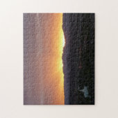 Sunrise over het landschap St. George Utah Legpuzzel (Verticaal)