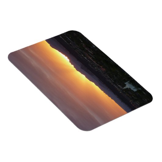 Sunrise over het landschap St. George Utah Magneet (Rechterzijde)