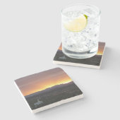 Sunrise over het landschap St. George Utah Stenen Onderzetter (Zijkant)