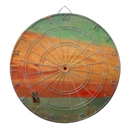 Sunrise over het oostelijk Zee (Aziatische kunst)  Dartbord
