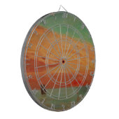 Sunrise over het oostelijk Zee (Aziatische kunst) Dartbord (Voorkant Links)