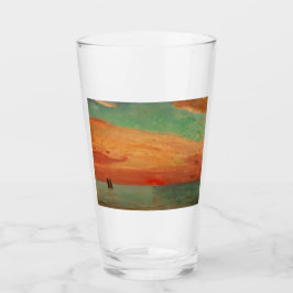 Sunrise over het oostelijk Zee (Aziatische kunst)  Glas