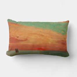 Sunrise over het oostelijk Zee (Aziatische kunst)  Kussen