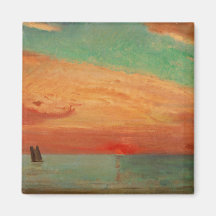 Sunrise over het oostelijk Zee (Aziatische kunst) 