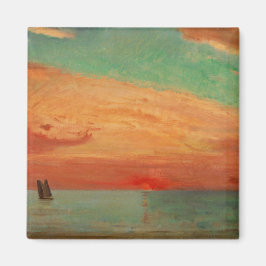 Sunrise over het oostelijk Zee (Aziatische kunst)  Magneet