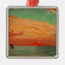 Sunrise over het oostelijk Zee (Aziatische kunst) 