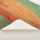 Sunrise over het oostelijk Zee (Aziatische kunst)  Sherpa Deken (3/4)