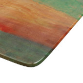 Sunrise over het oostelijk Zee (Aziatische kunst) Snijplank (Hoek)