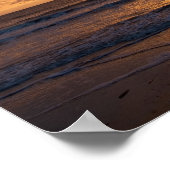 Sunrise over het zee poster (Hoek)