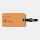 Sunrise over Ile de la Cite en Notre Dame - Parijs Bagagelabel (Achterkant horizontaal)