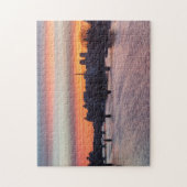 Sunrise over Ile de la Cite en Notre Dame - Parijs Legpuzzel (Verticaal)