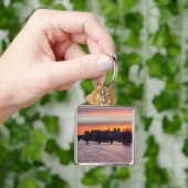 Sunrise over Ile de la Cite en Notre Dame - Parijs Sleutelhanger (Hand)
