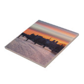 Sunrise over Ile de la Cite en Notre Dame - Parijs Tegeltje (Zijkant)